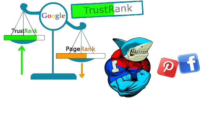 Обратные ссылки. Высокий Trust + бонус соцсигналы Facebook и Pinterest