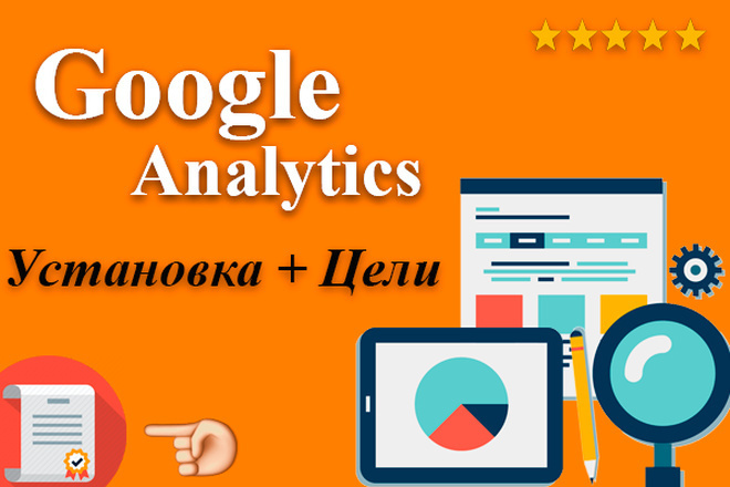 Подключение Google Analytics + Цели