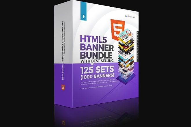 1000 HTML5 баннеров для Ваших рекламных компаний