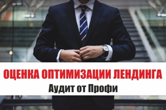 Оценка Оптимизации Лендинга от Профи - анализ, внутренней оптимизации