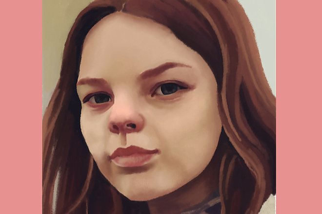 Рисую портреты в графике
