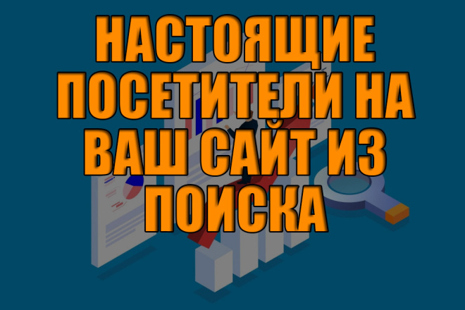 Реальные переходы людей из поиска на Ваш сайт. Трафик из поиска