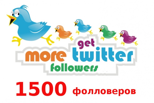 1500 фолловеров
