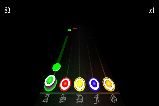 Исходник игры Guitar Hero 2D для Android или IOS
