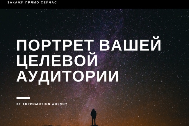 Составлю портрет вашей Целевой Аудитории
