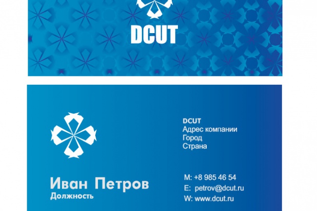 Разработаю визитку
