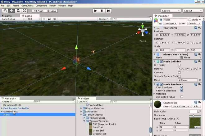 Напишу игру или отдельные скрипты на Unity3d+C#