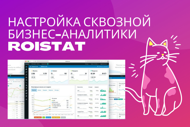 Настройка сквозной аналитики Roistat