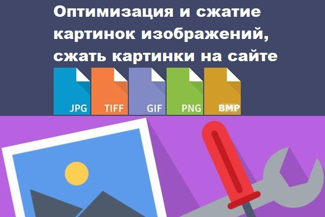 Оптимизация и сжатие картинок изображений, сжать картинки на сайте