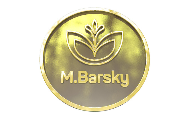 3д логотип