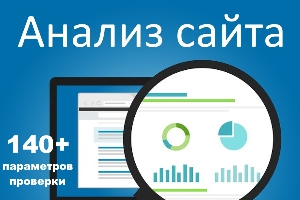 Анализ сайта по 13 категориям, более 140 параметров проверки