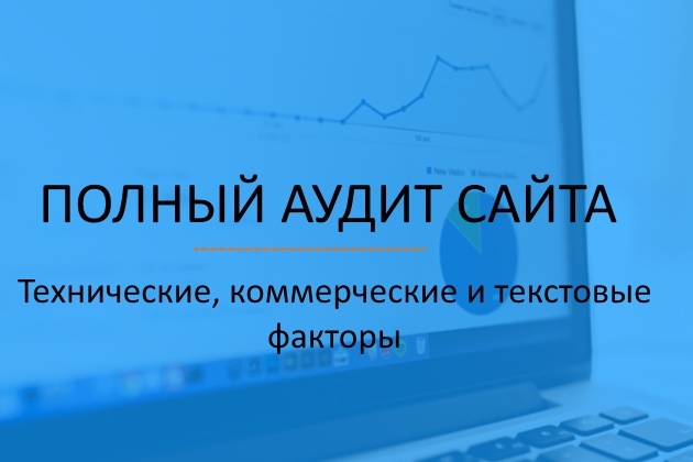 Профессиональный аудит сайта - технический, текстовый и коммерческий