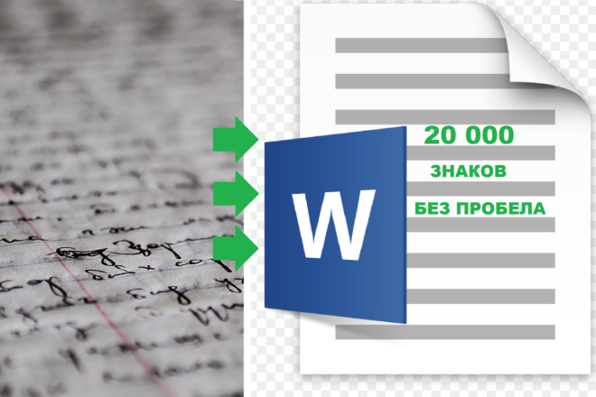 Перепечатка текста с любого источника