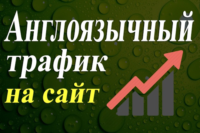 Англоязычный трафик на сайт - 3000 посетителей