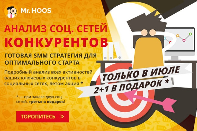 Анализ социальных сетей конкурентов