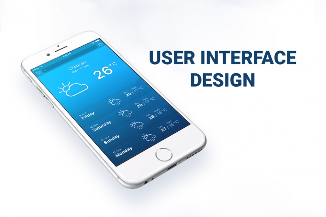 Сделаю UI Design для мобильного приложения