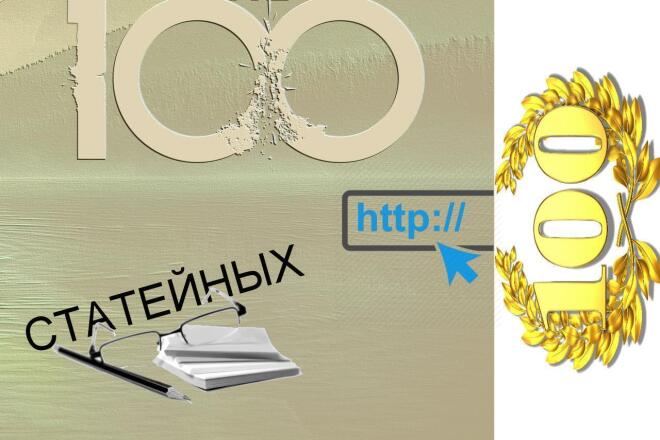 100 Открытых Статейных Трафиковых Ссылок - Оптом дешевле