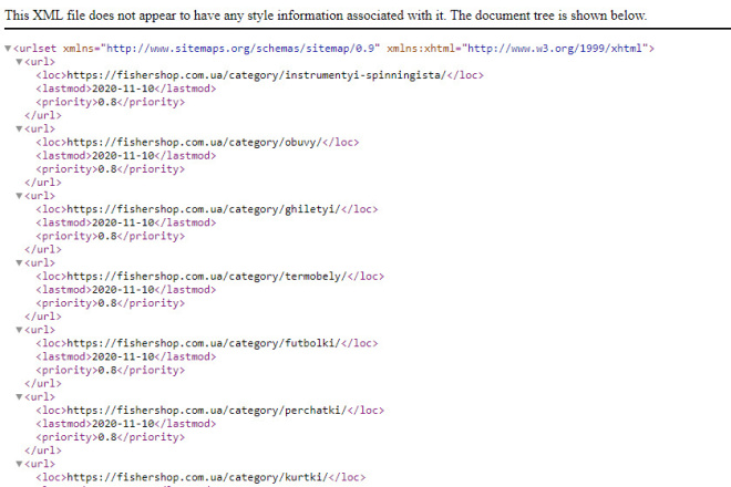 Формирование robots.txt и sitemap