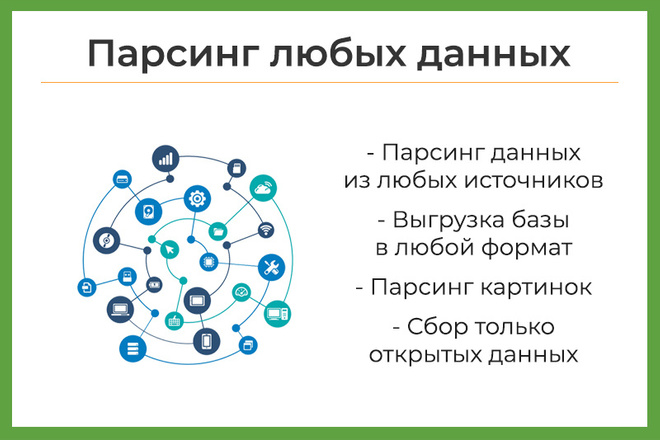 Парсинг данных с любых сайтов без лимитов