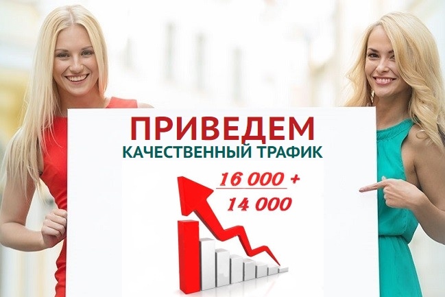 14000-16000 уникальных посетителей на ваш сайт из поисковиков