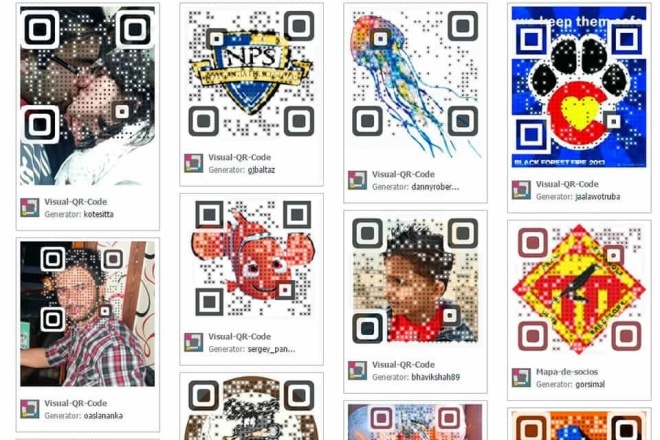 Создам QR Code с вашей картинкой или логотипом