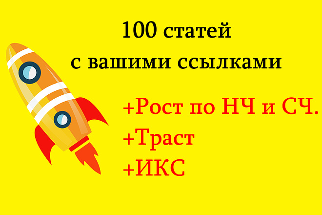 100 Ваших статей с ссылками