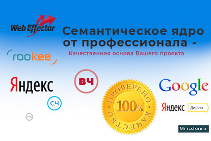 Составлю семантическое ядро для Вашего сайта с нуля