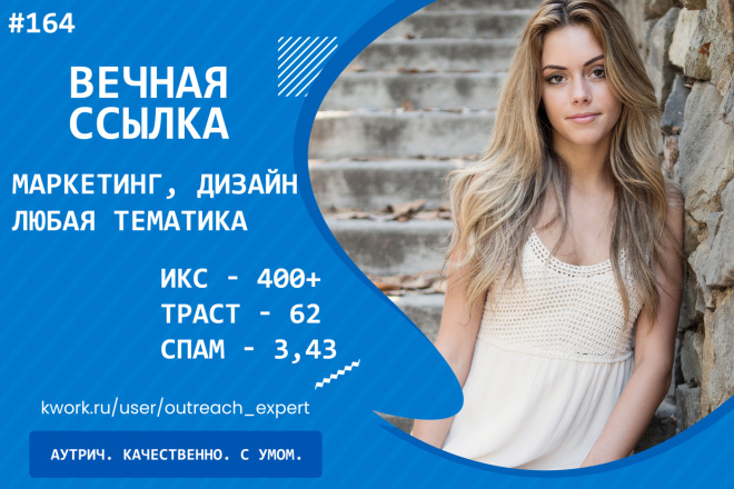 Ссылка с сайта о маркетинге и рекламе, PR, дизайне. Любая тематика