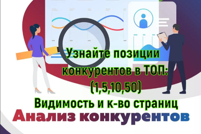 Сравнение 10 сайтов конкурентов и их показателей по SEO для анализа