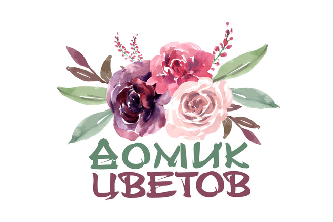 Логотип. Акварель