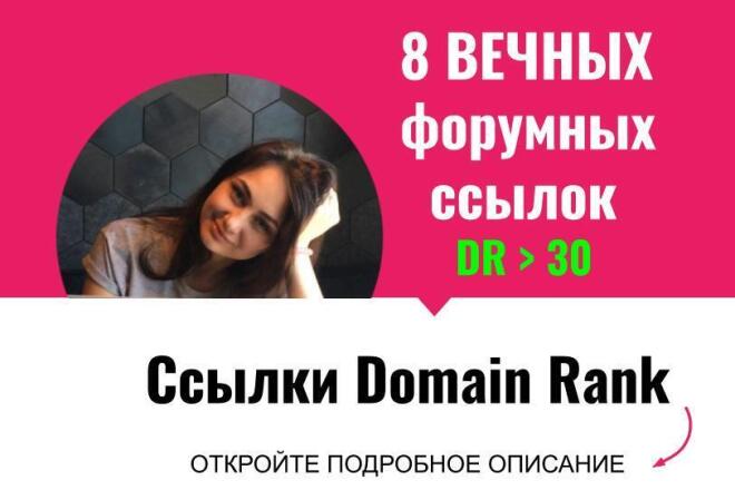Ссылки Domain Rank. Вечные форумные ссылки с англоязычных форумов