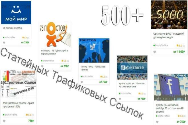 Комплекс действий в 1 клик. Универсальное Комплексное Продвижение 8в1