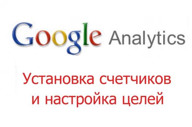Настрою цели и установлю счетчик Analytics. google