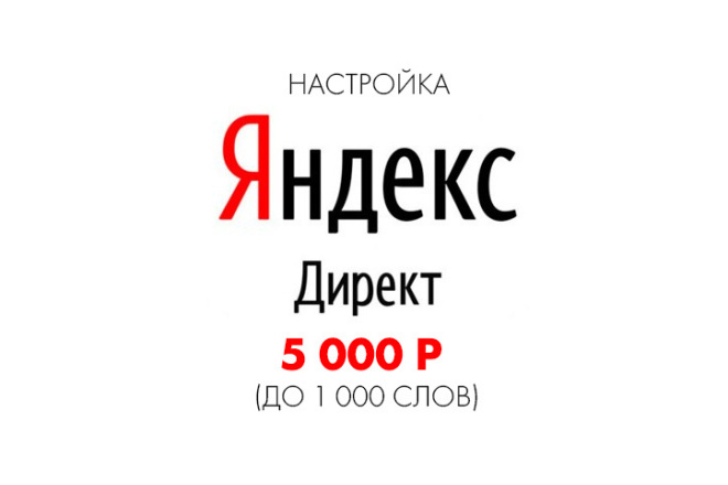 Настройка Яндекс Директ