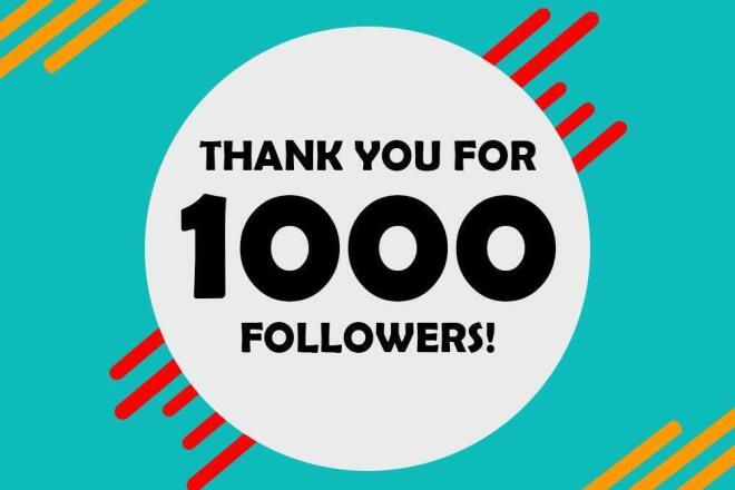 1000 живых подписчиков в instagram с гарантией