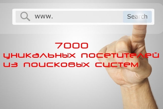 До 1000 уникальных посетителей за сутки. 7 дней