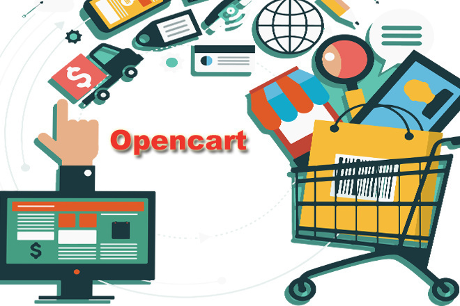 Интернет-магазин Opencart под ключ