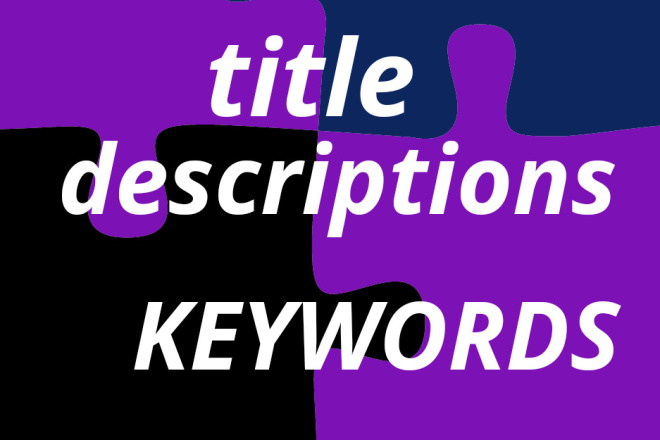 Качественно пропишу title, description, keywords