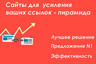 Сайты для усиления ваших ссылок - пирамида