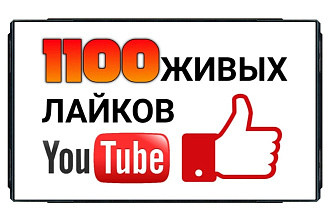 1100 лайков к видео в Youtube. Живые люди + БОНУС