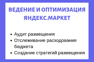 Ведение Яндекс Маркет - 30 дней + аудит+Рекомендации