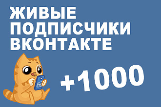 Подписчики в группу Вконтакте