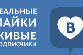 Продвижения VK +качество