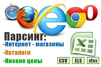 Парсинг товаров с сайтов