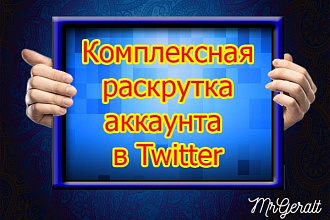 Комплексная раскрутка в Twitter - фолловеры, лайки, ретвиты