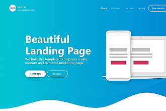 Дизайн landing page
