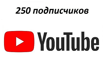 250 подписчиков youtube