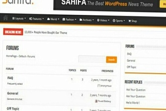 10 Wordpress тем для форумов 2020