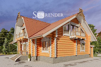 Фотореалистичная 3D визуализация экстерьера Вашего дома