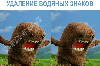 Удалю водяные знаки